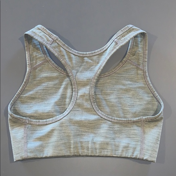 light grey marl nike sports bra - Picture 2 of 4